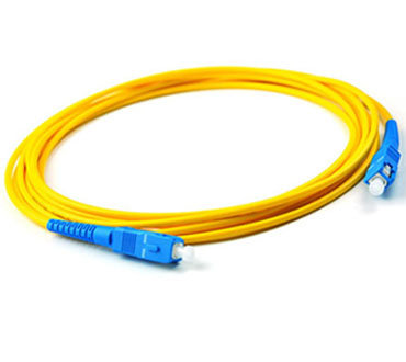 SC PC Singlemode Simplex Fiber Optic Patch Cord