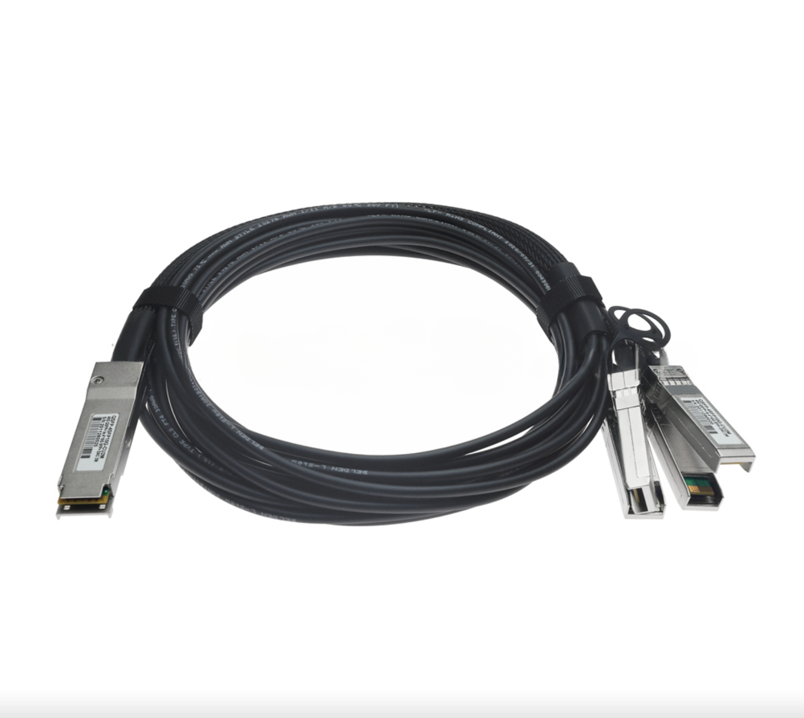 40G QSFP+ to 4x 10G SFP+ Direct Attach Passive Copper Cables