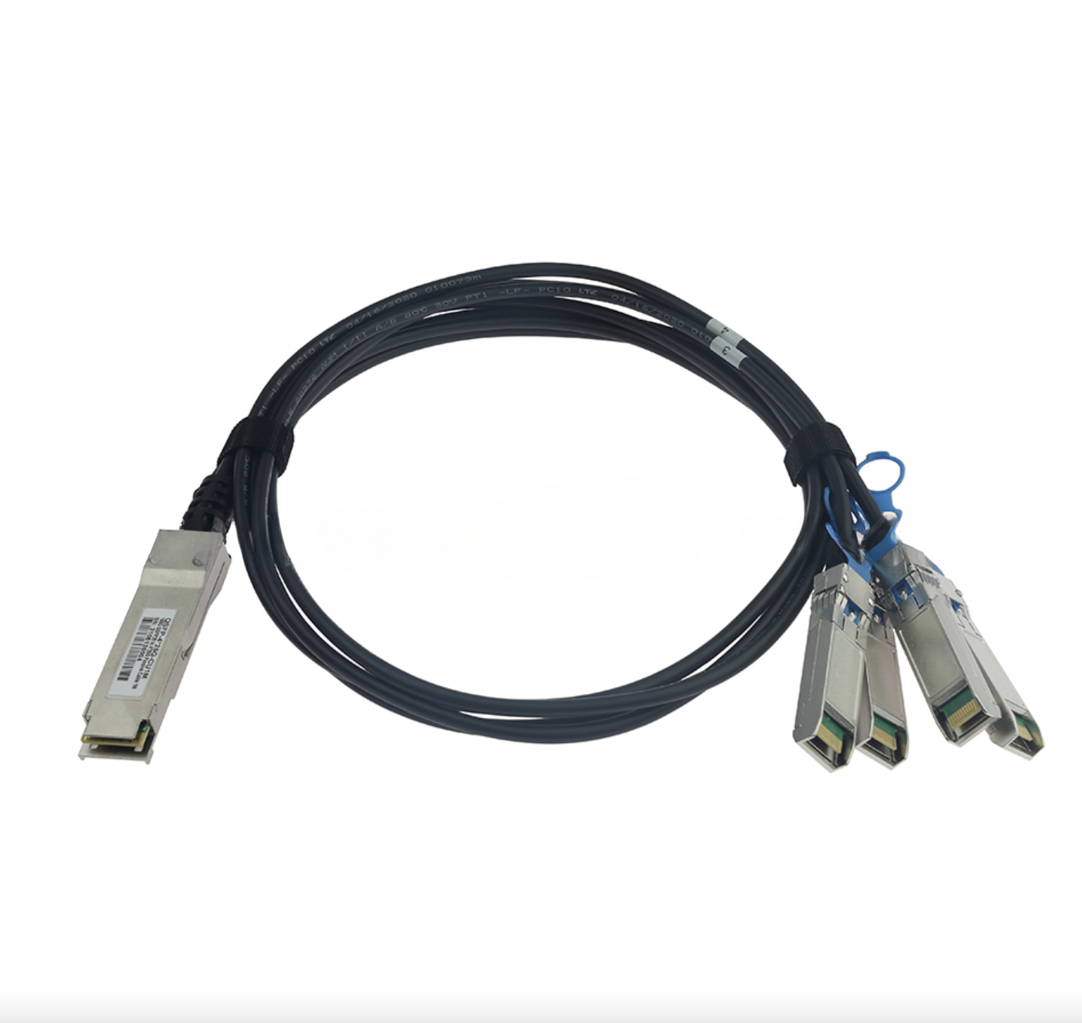 100Gbps QSFP28 To 4x 25G SFP28 Passive High Speed Cable