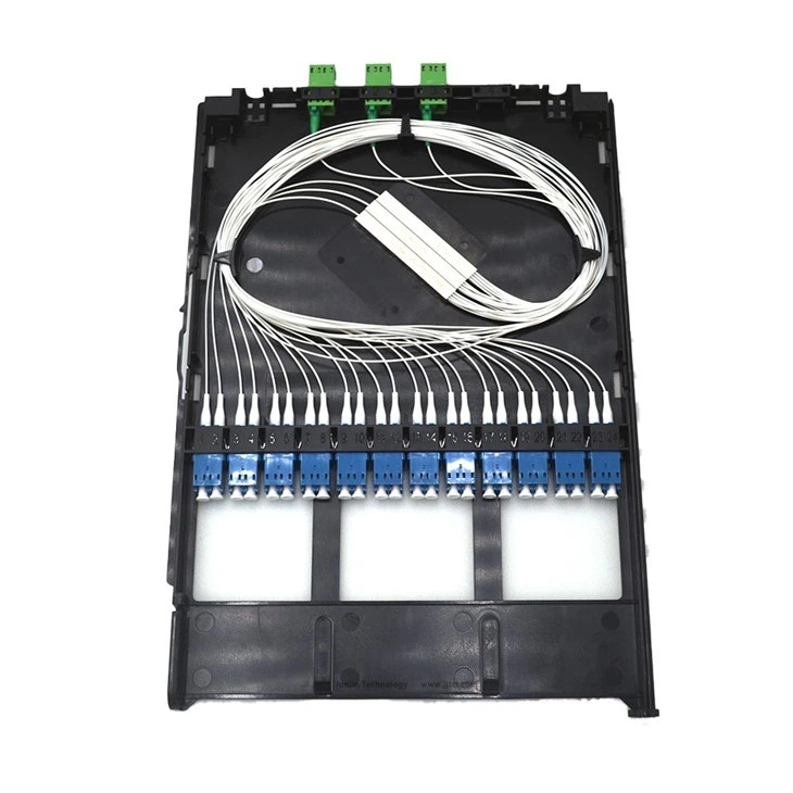 1U Modular Patch Panel Design for MPO/MTP cabling management