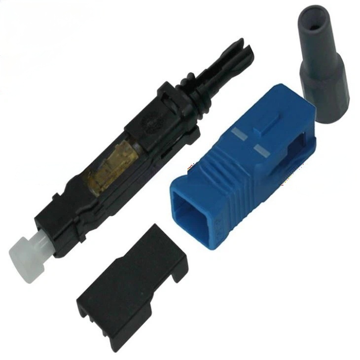 SC UPC Round Type Single mode Straight-through Field Assembly Connector Fast/Quick Connector